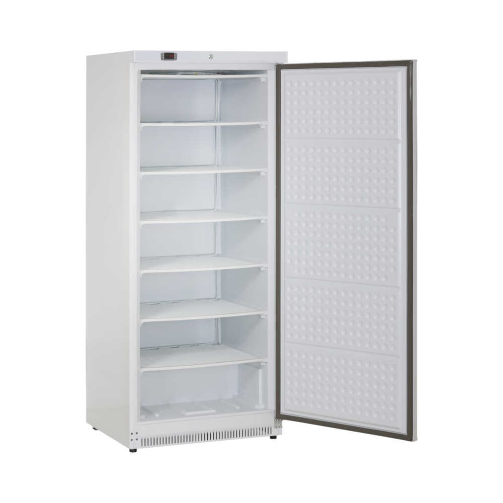 Gewerbe -Tiefkühlschrank QN 600 weiß, stille Kühlung, 600 Liter