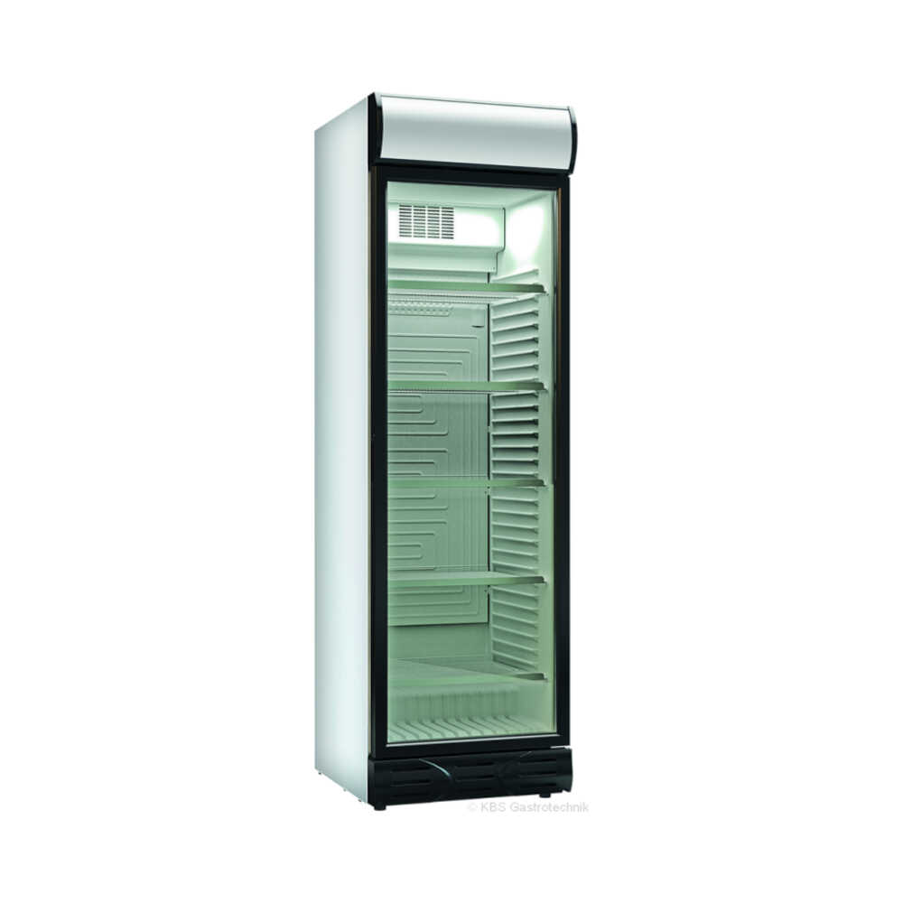Glastürkühlschrank KBS 375 GDU mit Display, Umluftkühlung, 362 Liter