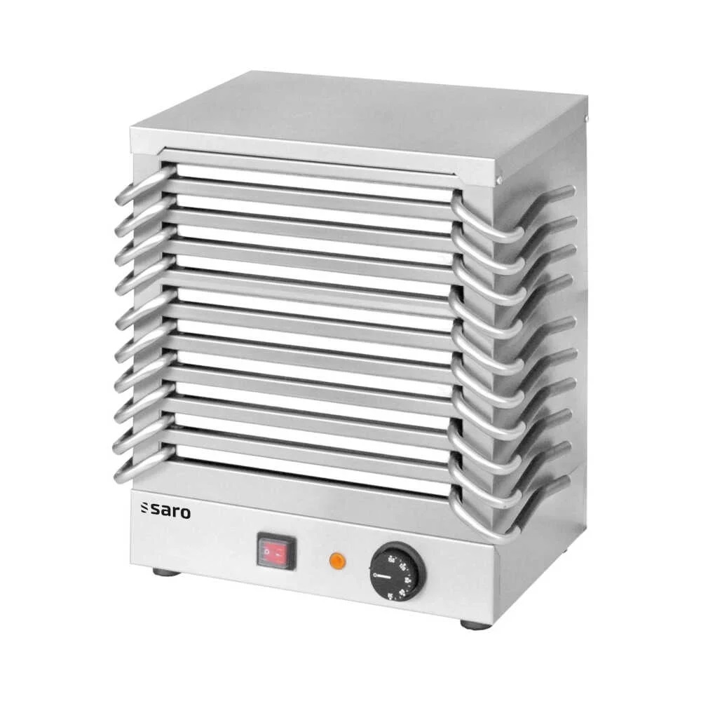 Saro Rechaud PL 10 mit 10 Platten 270x150mm, bis 150°C, 1,2KW / 230V, 365 x 245 x 440mm