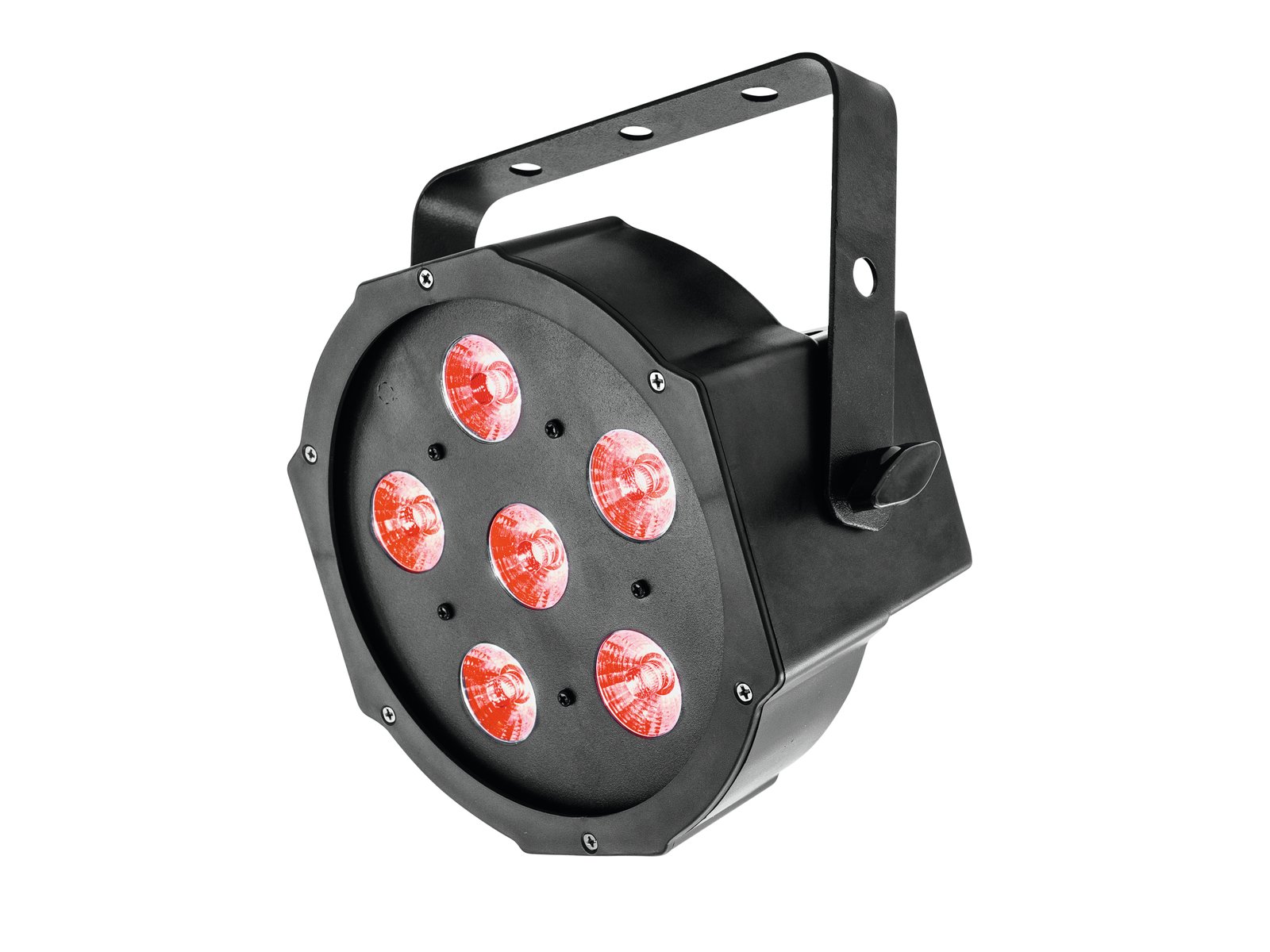 EUROLITE LED Scheinwerfer, LED Silent Par 6 QCL Floor ws - LED PAR